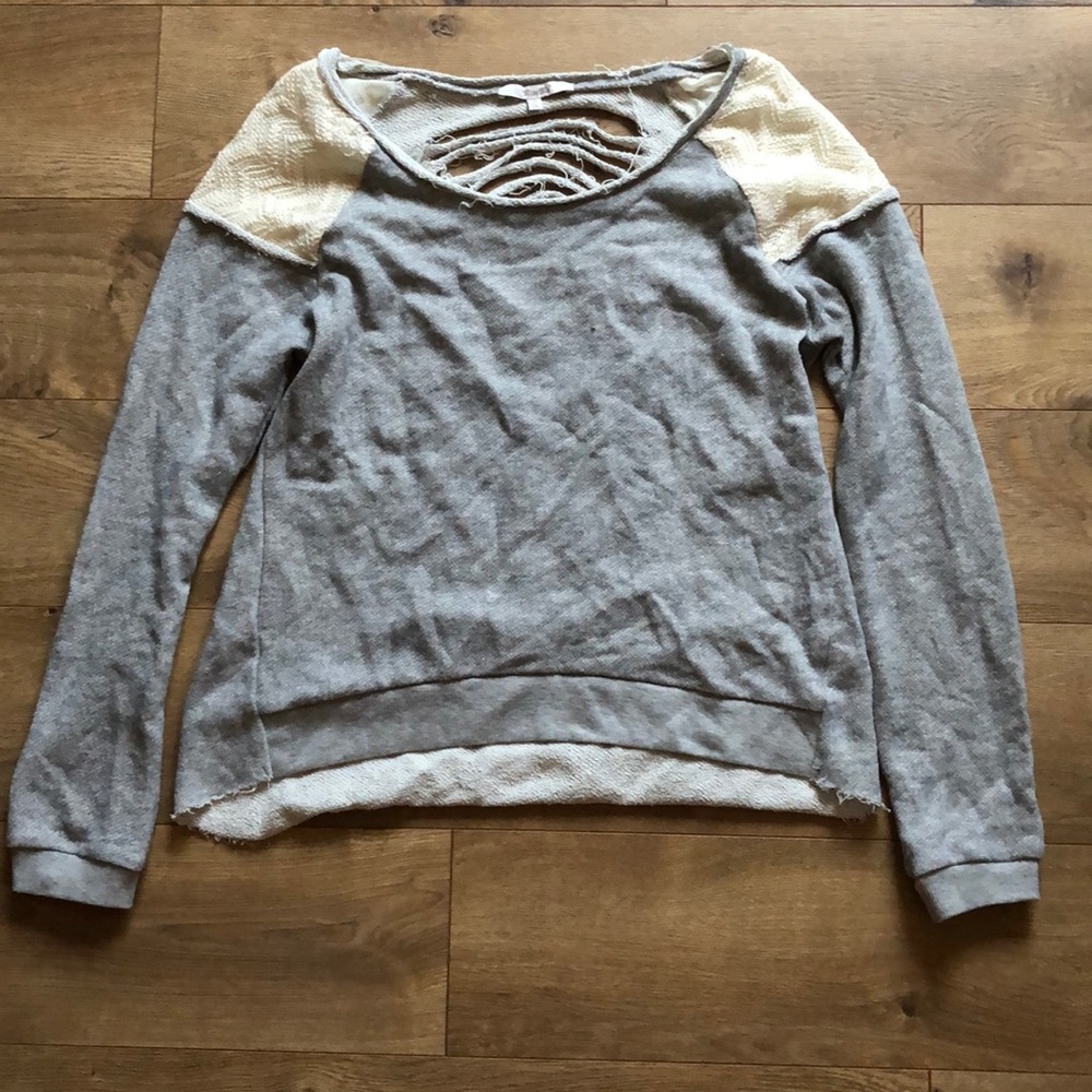 Miss Me sweatshirt top size medium